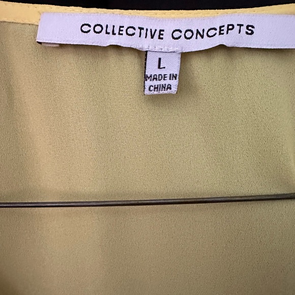 Collective Concepts polyester top. Size L - Picture 3 of 3